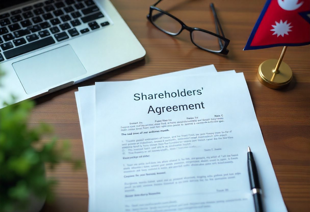 Shareholders’ Agreement in Nepal — Complete Legal Guide (Clauses, Enforcement & Templates)